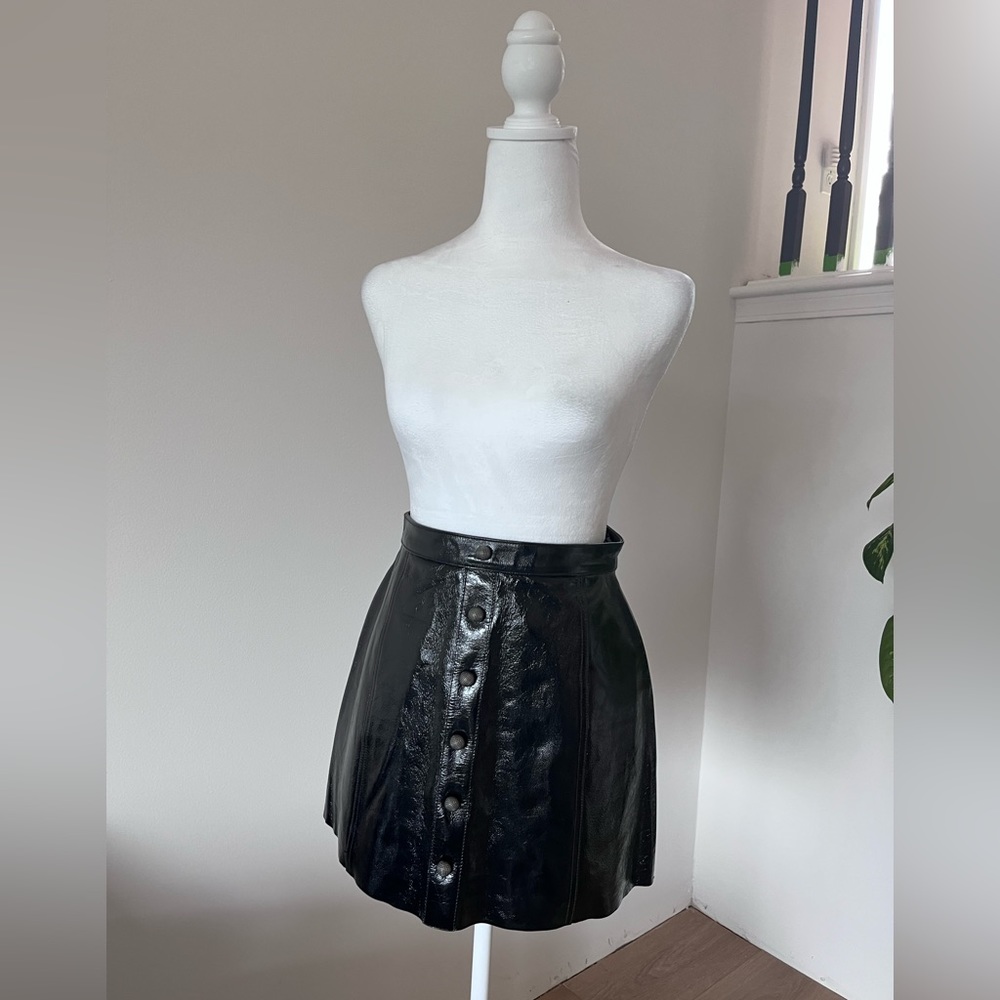 Aje Leather Mini Skirt 6